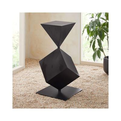 China Abstract Cube Bronze Sculpture On Europe Grand For Home Decor for sale