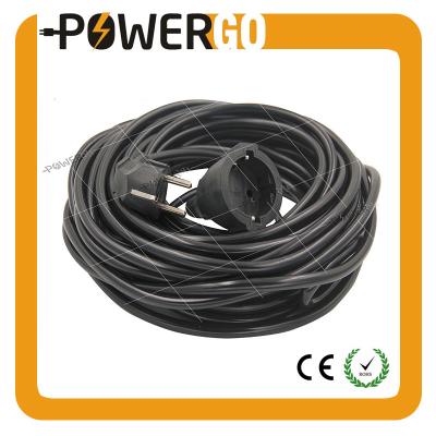 China European Standard Consumer Electronics Extension Power Cable Tie 5m H05VV-F3 1.5mm 3G CE Listed for sale