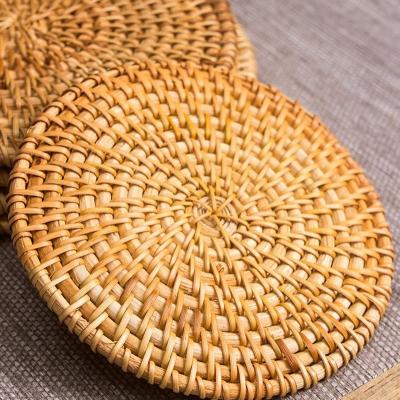 China Stuoia handcrafted 100 percent sustainable rattan mug mata cup material environment friendly and naturly insulation heat for sale