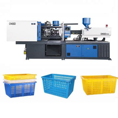 China ONGO Horizontal 450 Ton Plastic Fruit Box Injection Case Molding Making Machine Servo Injection Molding Machine For Basket for sale