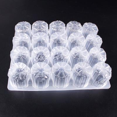 China Wholesale SHINING Shaomai square frozen food containers transparent disposable dumpling box for sale