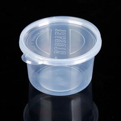 China Wholesale Microwavable Sealed Round Bowl Picnic Food Container Plastic Disposable Soup Bowls With Lids for sale