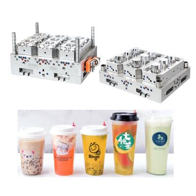 China Disposable tableware made maker custom injection taizhou plastic mold disposable bottle cup resin mold for sale