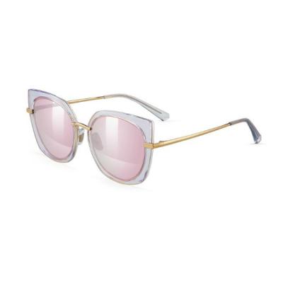 China Newest Fashion Sunglasses Decoration UV Protection Metal Polychromatic Atmospheric Sunglasses For Shading for sale