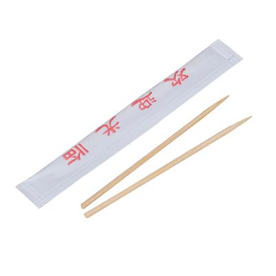 China Factory Disposable All Kinds Wrapping High Quality Disposable Bamboo Tooth Pick Natural Bamboo Toothpicks Person Wrapped Toothpick for sale