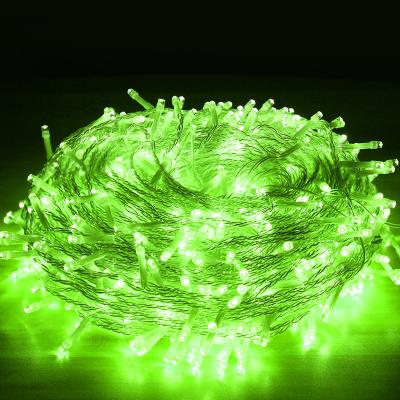 China Christmas Decoration 220V 8 Modes 480 LED String Christmas Lights Fairy Lights 100m/164ft With Transformer For Party Wedding Decoration for sale