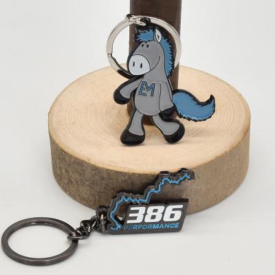 China ALL Custom Cute Animals Zinc Alloy Soft Keychain Cartoon Metal Key Chain Enamel Metal Soft Keychains For Sale for sale