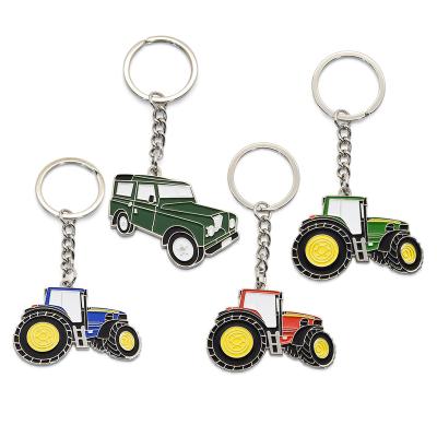 China ALL enamel metal key chain professional custom design logo cartoon 3d metal key chain for car for sale