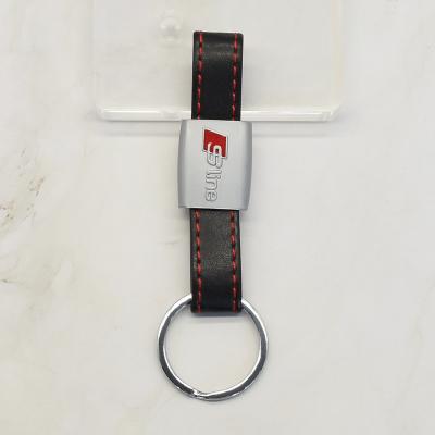 China ALL Manufacturer Wholesale Custom Design Your Logo Strap Metal Key Chain Leather Key Chain Parts for sale