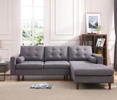 China Corner Sofa Furniture Living Room Italian Fabric Sectional Sofa for sale