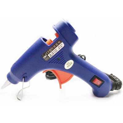 China Factory Price 20W Hot Melt Glue Gun With Switch Glue Gun DIY Tools 7MM Small Handmade Glue Strip Light With Switch E20W for sale