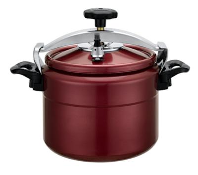 China Explosion-proof aluminum pressure cooker 5-18 L viable factory gas and induction stove aluminum pressure cooker wholesale for sale