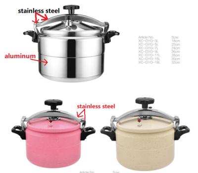 China Sustainable High Quality Ceramic Inner Pot Pressure Cooker Cookware Wholesale for sale