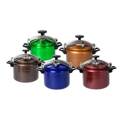 China Large custom non stick sustainable low pressure cooker aluminum cookware wholesale for sale