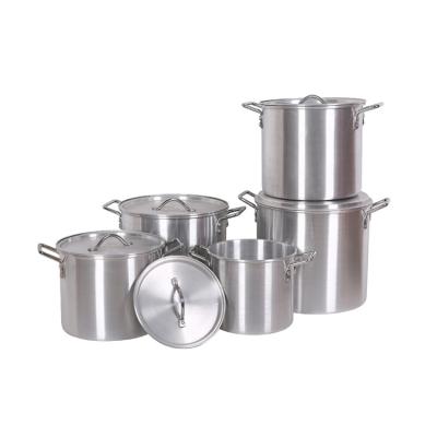 China 2023 Sustainable High Quality Aluminum Cooker New Product Aluminum Pot Good Price Pot for sale