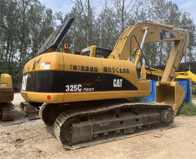 China 25ton used caterpillar 325C crawler excavator cat 325 digger with best quality 325 1.6mÂ³ for sale