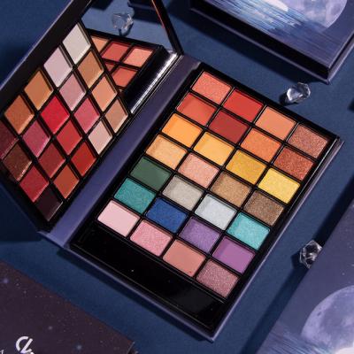 China 48 Colors Eyeshadow Box Small Beauty Makeup Waterproof Pearl Matte Multi Color Earth Color for sale