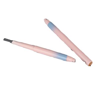 China Custom Waterproof Eyebrow Pencil Waterproof Pink Eyebrow Pencil Waterproof Eyebrow Pencil for sale