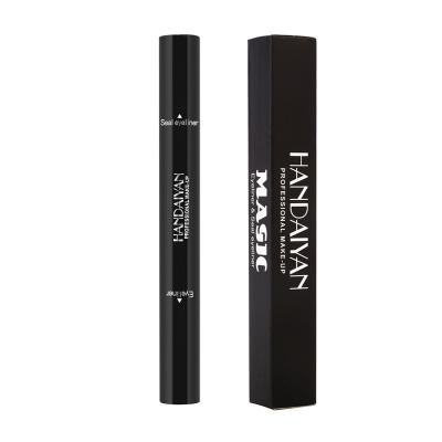 China Waterproof Seal Black Eye Liner Pencil Eyes Makeup Waterproof Insensitive Adhesive Eyeliner Glue Pen for sale