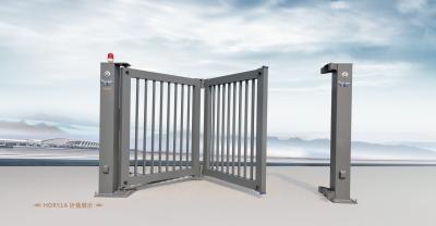 China Wireless Remote Control Bi Fold Gates Collapsible Electric for Government for sale