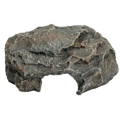 China Viable Resin Reptile Skin Cave for Snake and Gecko, New Design Rock Reptile Habitat Decor Hideouts for sale