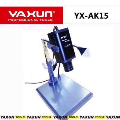 China Repair YAXUN AK15 usb mobile electron microscope 40x zoom+holder,mobile microscope with measurement software AK15 for sale