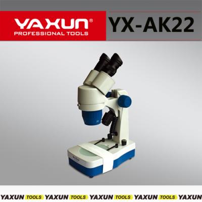 China 20x-40x Binoculars Stereo Microscope For Mobile Phone Mobile Phone Repair With LED Top And Bottom Light YAXUN AK22 Ak22 Hot Selling for sale