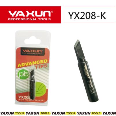 China Soldering iron replace YAXUN 208-K soldering iron tip 900M-T-K soldering station tip soldering tip\ for sale