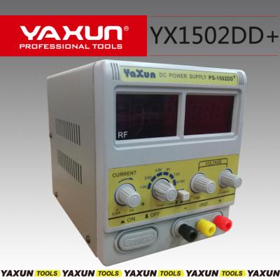 China yaxun1502DD+ Digital Adjustable Precision DC Power Supply Stable Lab Grade 1502DD+ Output 15V 2A 1502DD+ for sale