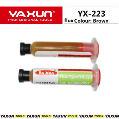 China YX 223 Brown Color Solder Paste BGA Flux Paste YX-223 Reballing Brown for sale