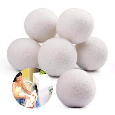 China Smell Removing / Dehumidifying Wholesale Organic Wool Drying Ball Smelled Balls For Compostable Dryer Wool Dryer Balls Zeeland Gray Wool for sale