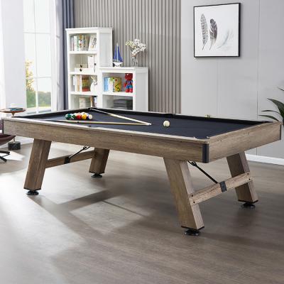 China High price grade quality 8ft modern interesting multifunctional MDF 9ball standard billiard table for sale