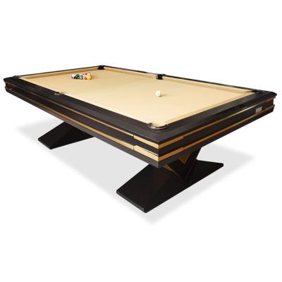 China 2022 7ft 8ft 9ft Unique Multifunctional High-end Quality Combination Billiard Pool Table Modern Solid Wood Slate Billiard Pool Table for sale