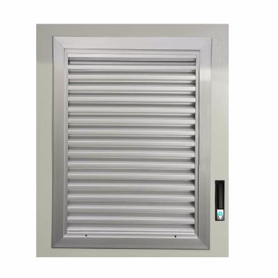 China Building Material Stores Supply Equipment Cabinet Window Sun Shutter Hot Selling Vertical Vent for sale