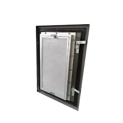 China Construction Material Shop IP55 Axial Fan Filter Cabinet Fan Filter Electric Dust Proof Filter Canopy for sale