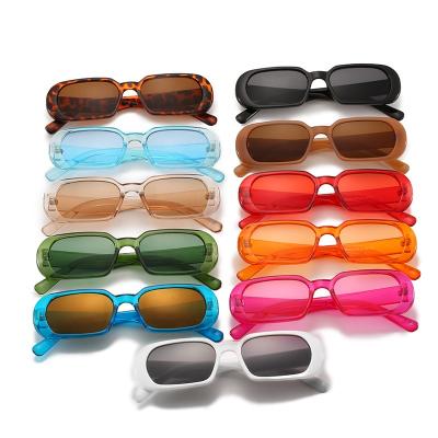 China Ease Classic Simple Portable Plastic Glass Hot Selling Multicolor Women's Plastic Sunglasses for sale