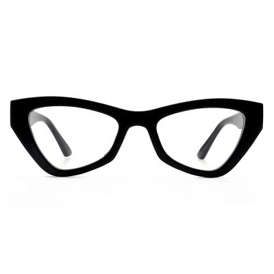 China Unisex Blue Light Optical Frame Cat Eye Frame Anti PC Frame Glasses for sale