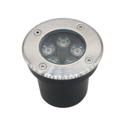 China IP67 square led light 5w square underground cover recessed outdoor led floor inground light for park for sale