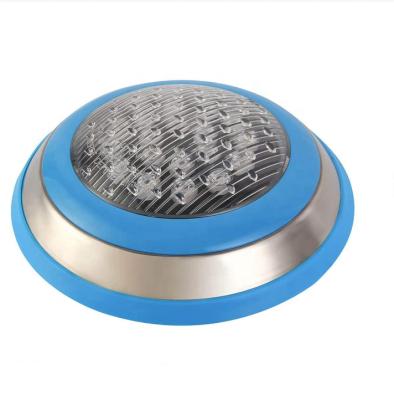 China 18W IP68 Waterproof Pool Surface Mounted Warm White LED Pool Light 12V for sale