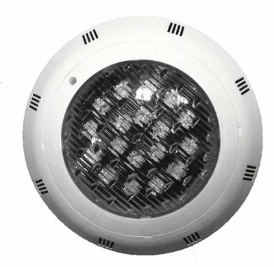 China DC12V Swimming Pool Lamp IP68 Plastic Surface Mounted Underwater White Swimming Pool Light for sale