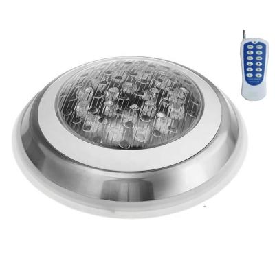 China Outdoor LED Swimming Pool Light Wall Mount AC12V Waterproof IP68 RF Wireless RGB Remote Control for sale