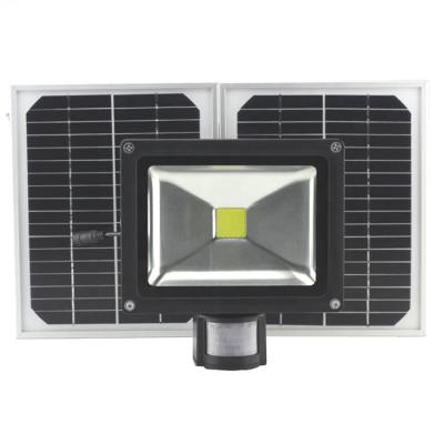 China outdoor 10w 20w 30w 50w led solar collector flood light 6000K for sale