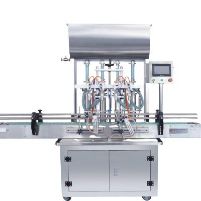 China Beverage ex-factory price automatic 4 heads paste filling machine can be customized for sale