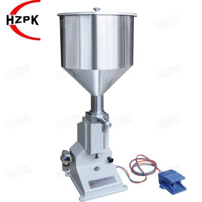 China A02 Pneumatic GARMENT Filling Machine / Paste Filler 5-65ML for sale