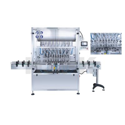 China Chinese High Speed ​​8 Heads Beverage Supplier Automatic Paste Filling Machine for sale