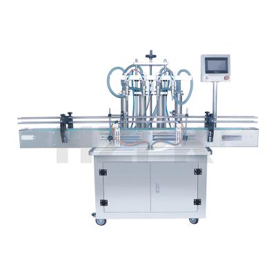 China Automatic Food Liquid Juice Glass Water Glass Box Food Beverage Plastic Bottling Filling Machine for sale