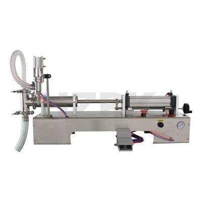 China Semi-auto Horizontal Single Head Food Liquid Filling Machine for sale