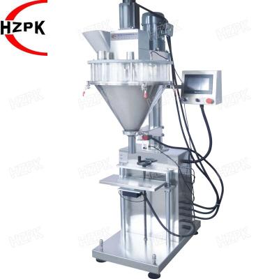 China Beverage Ex-factory Price Semi-automatic Powder Filling Machine , Pierce Dry Powder Packing Filler for sale