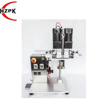 China Pneumatic Type Semi-automatic Desktop Beverage Capping Machine for sale