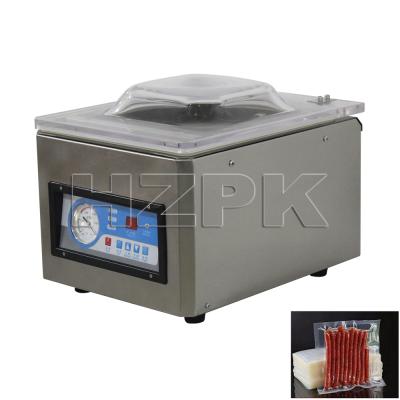 China HZPK DZ-260 Food Vacuum Sealer Equipment Desktop Vacuum Packing Machine for sale